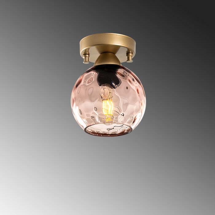 Opviq Lámpara de Araña Benek 15 - 14383 Rosa y Negro